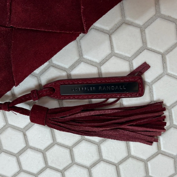 Loeffler Randall Suede Quilted Clutch - Picture 2 of 4